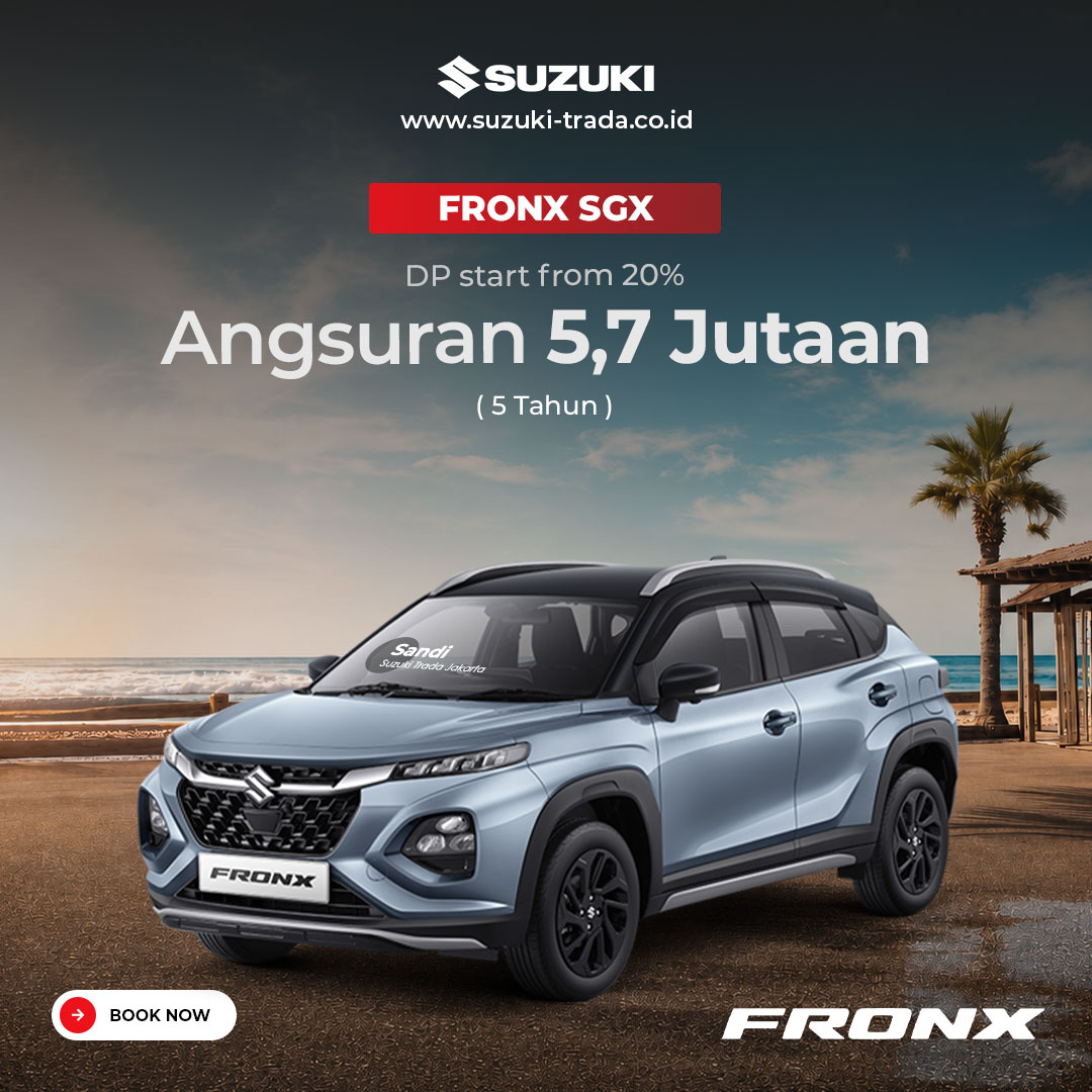 Fronx SGX Suzuki Angsuran Fronx SGX Suzuki