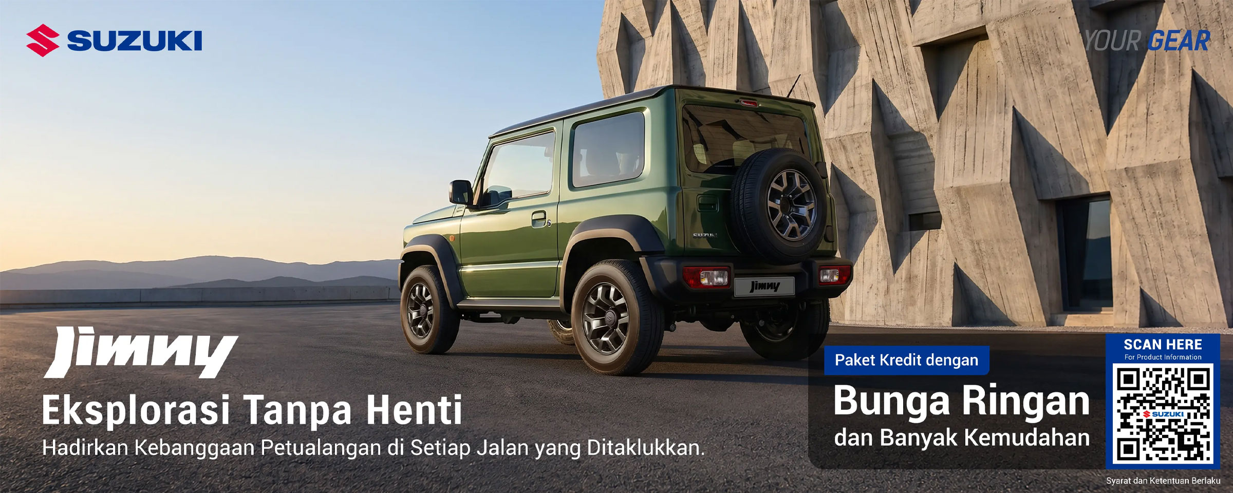 Jimny Suzuki Bunga Ringan